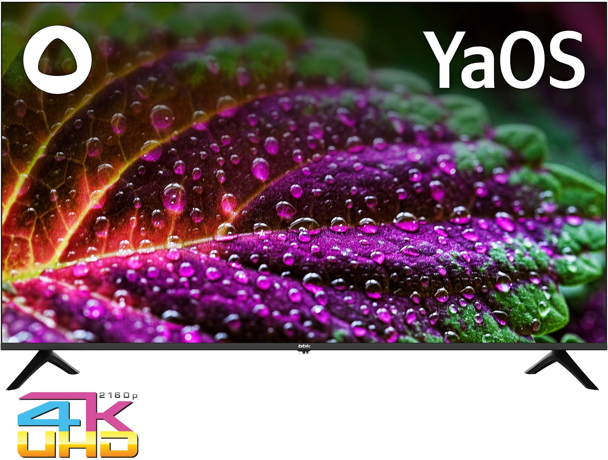 Телевизор LED BBK 50" 50LEX-8232/UTS2C (B) Яндекс.ТВ черный 4K Ultra HD 60Hz DVB-T2 DVB-C DVB-S2 USB WiFi Smart TV (RUS)