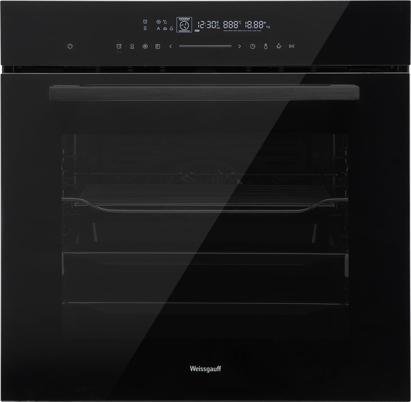 Духовой шкаф Электрический Weissgauff EOM 791 SDB Edition черный