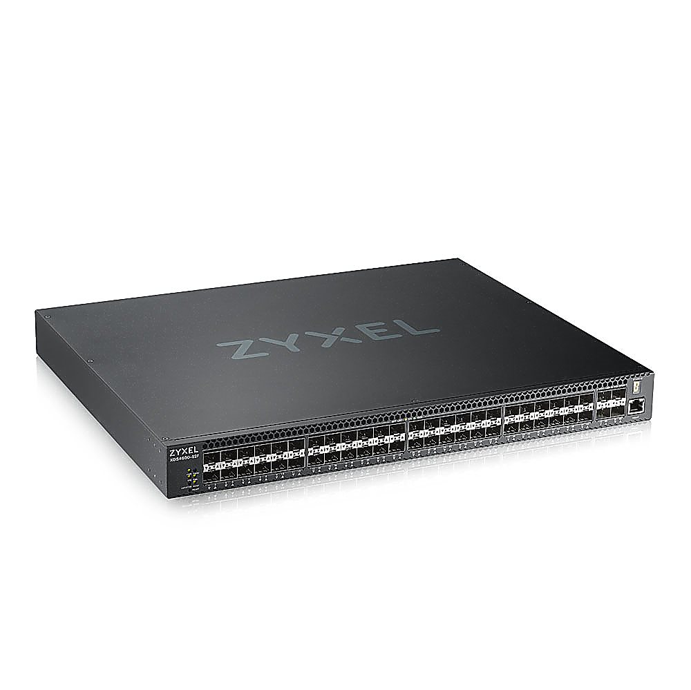 XGS4600-52F - Коммутатор L3 Core Zyxel XGS4600-52F, rack 19", 48xSFP, 4xSFP+, 2 блока питания в комплекте