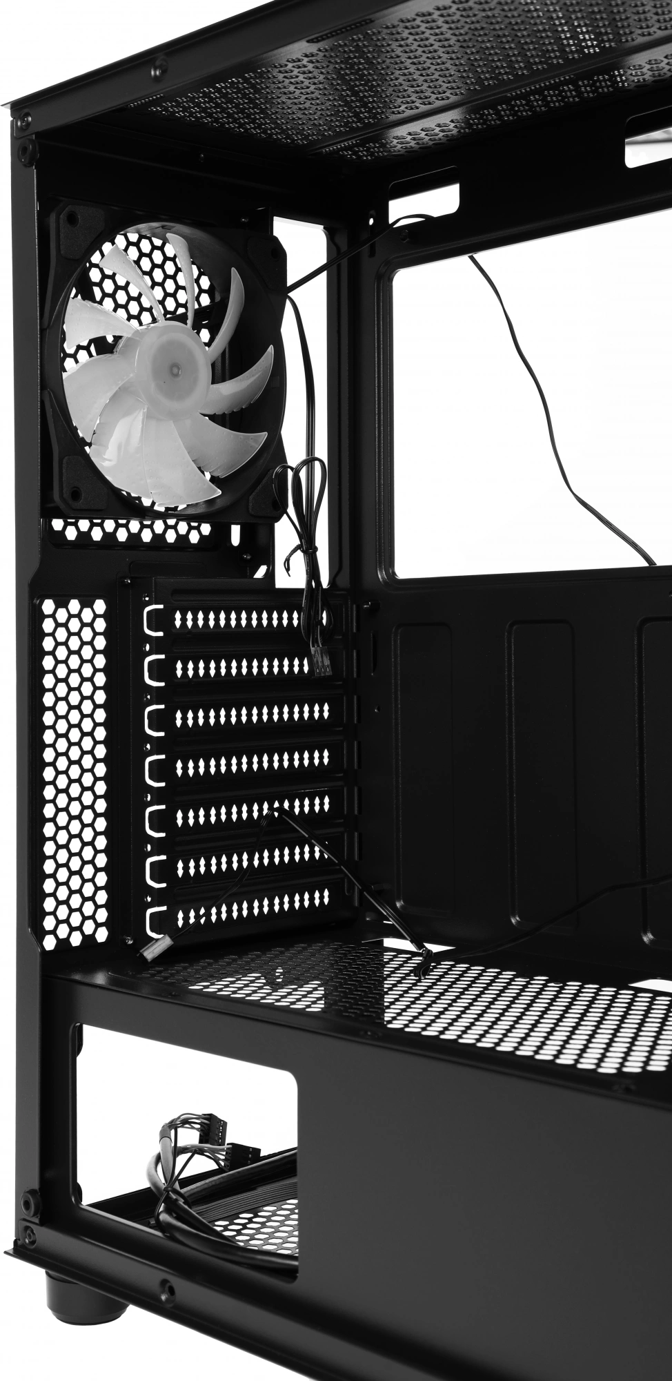 Корпус MSI MAG VAMPIRIC 100R черный без БП ATX 4x120mm 2x140mm 2xUSB2.0 1xUSB3.0 audio bott PSU