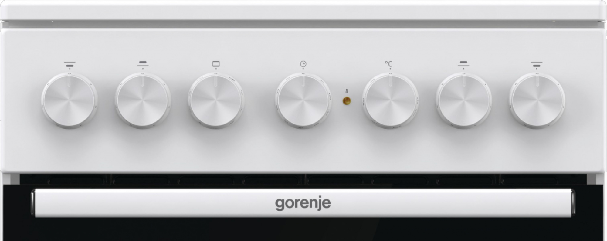 Плита Электрическая Gorenje GEC5B41WG белый стеклокерамика (без крышки)