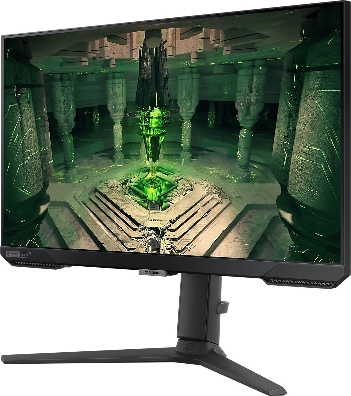 Монитор Samsung 25" Odyssey G4 S25BG400EI черный IPS LED 16:9 HDMI полуматовая HAS Piv 400cd 178гр/178гр 1920x1080 240Hz G-Sync FreeSync Premium DP FHD 4.5кг