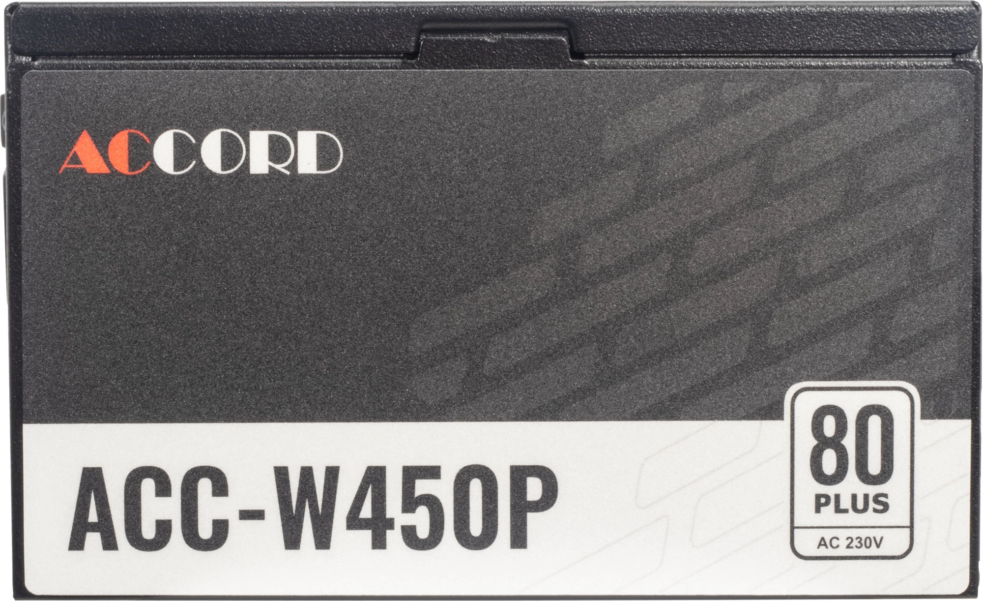 Блок питания Accord ATX 450W ACC-W450P 80+ white (20+4pin) APFC 120mm fan 6xSATA RTL
