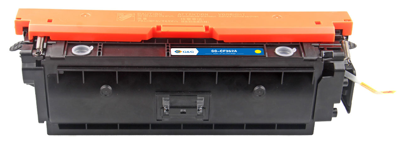 Картридж лазерный G&G GG-CF362A желтый (5000стр.) для HP CLJ M552dn/M553dn/M553N/M553x