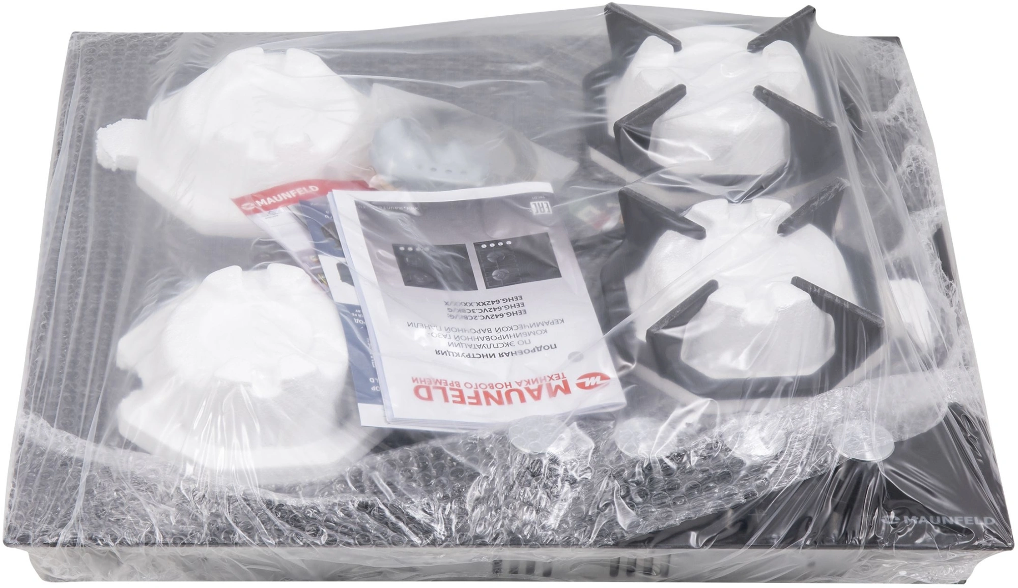 Газовая варочная поверхность Maunfeld EEHG.642VC.2CB/KG черный