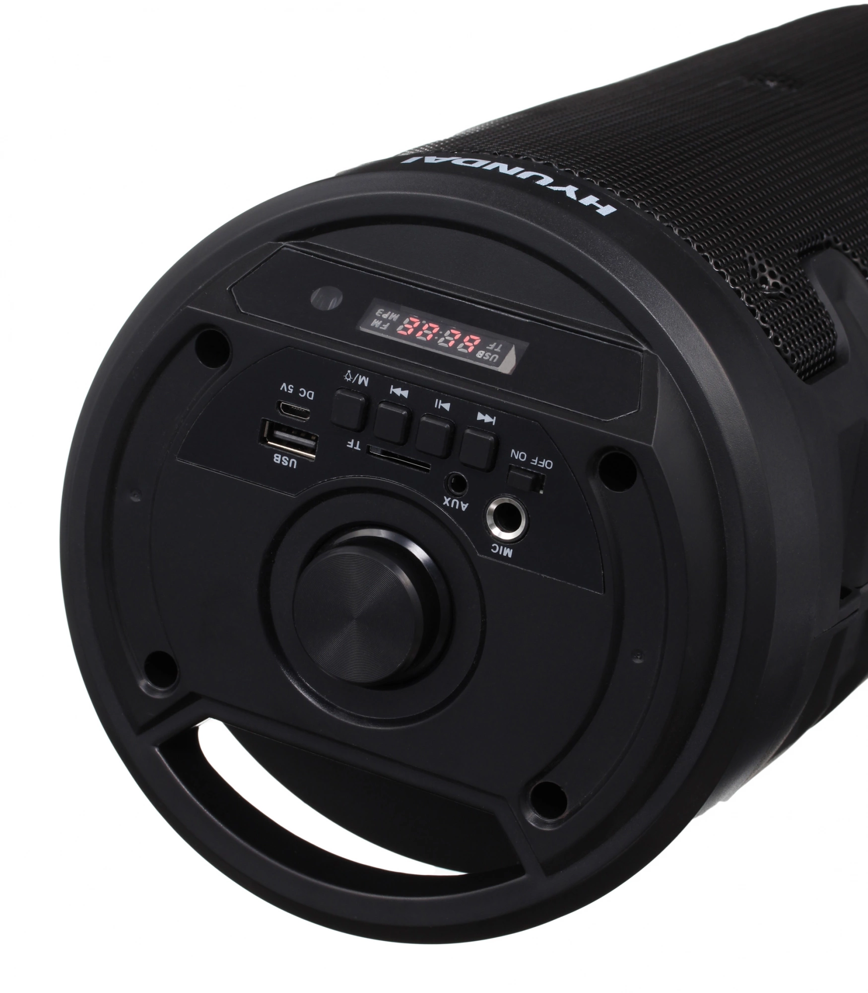 Минисистема Hyundai H-MC160 черный 50Вт FM USB BT SD/MMC