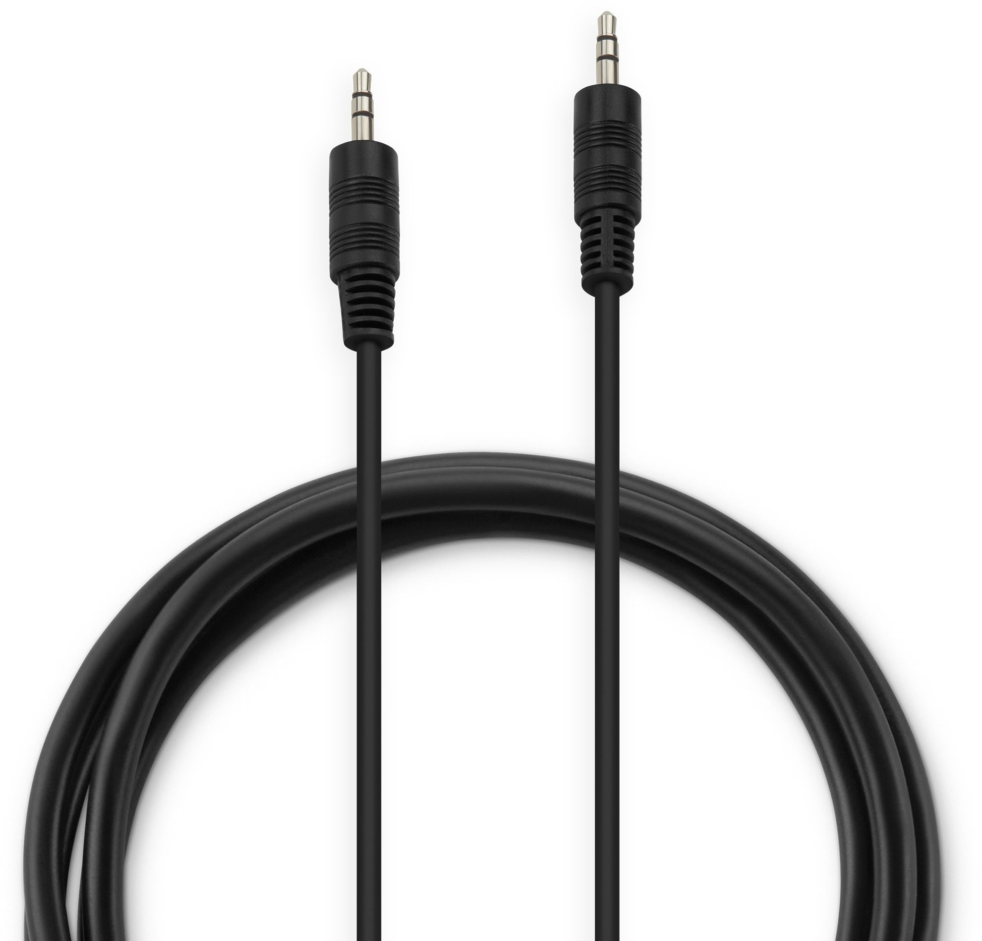 Кабель соединительный аудио Buro BAAC002-2 Jack 3.5 (m)/Jack 3.5 (m) 2м. черный