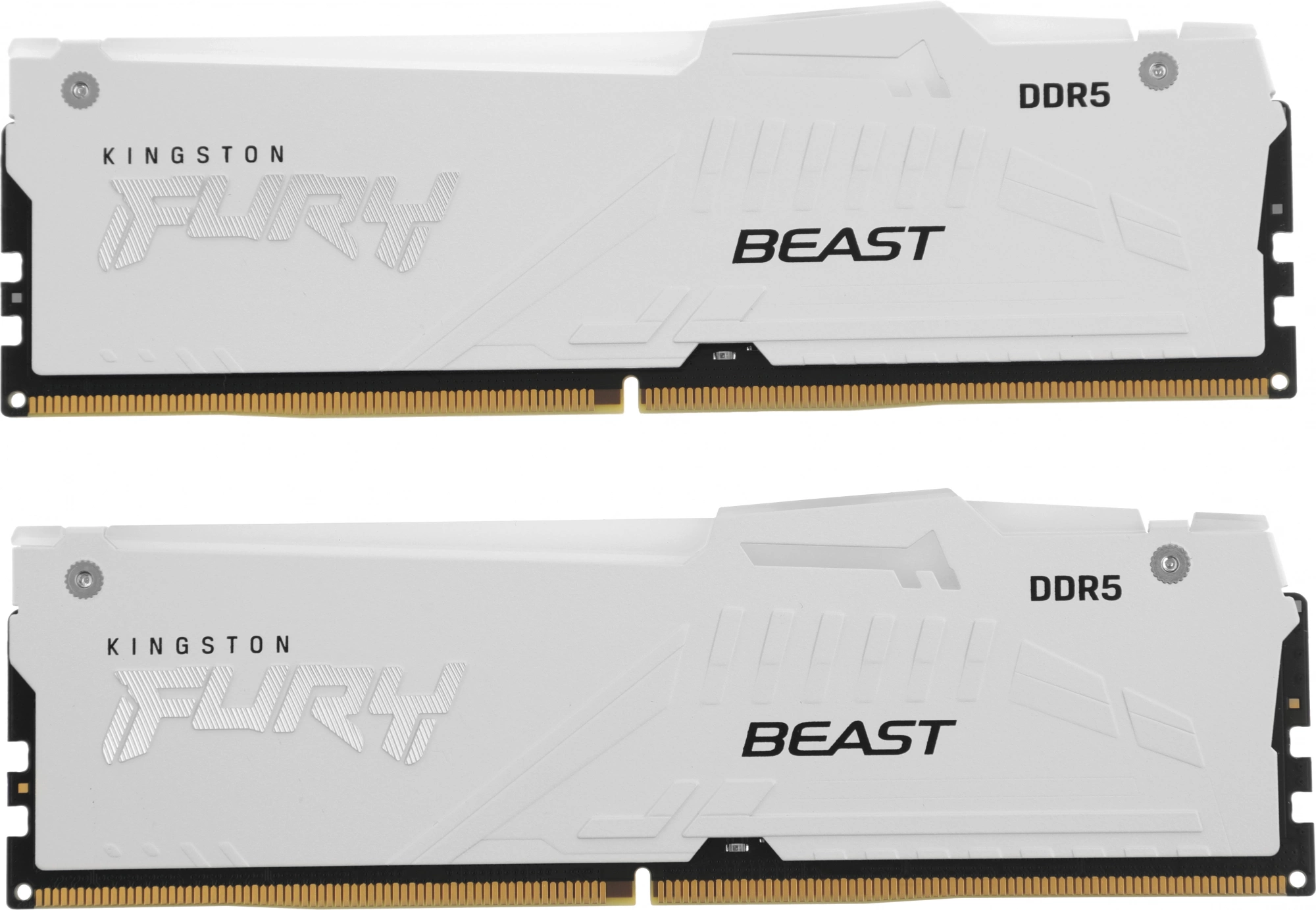 Память DDR5 2x16GB 6400MHz Kingston KF564C32BWEAK2-32 Fury Beast RGB RTL Gaming PC5-51200 CL32 DIMM 288-pin 1.4В kit dual rank с радиатором Ret