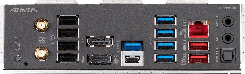 Материнская плата Gigabyte B650M AORUS ELITE AX Socket AM5 AMD B650 4xDDR5 mATX AC`97 8ch(7.1) 2.5Gg RAID+HDMI+DP