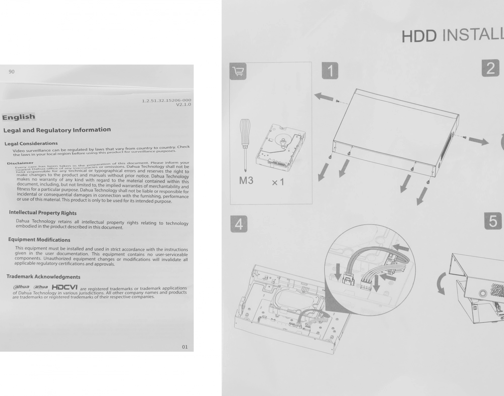 Видеорегистратор Dahua DH-XVR5104HS-4KL-I3