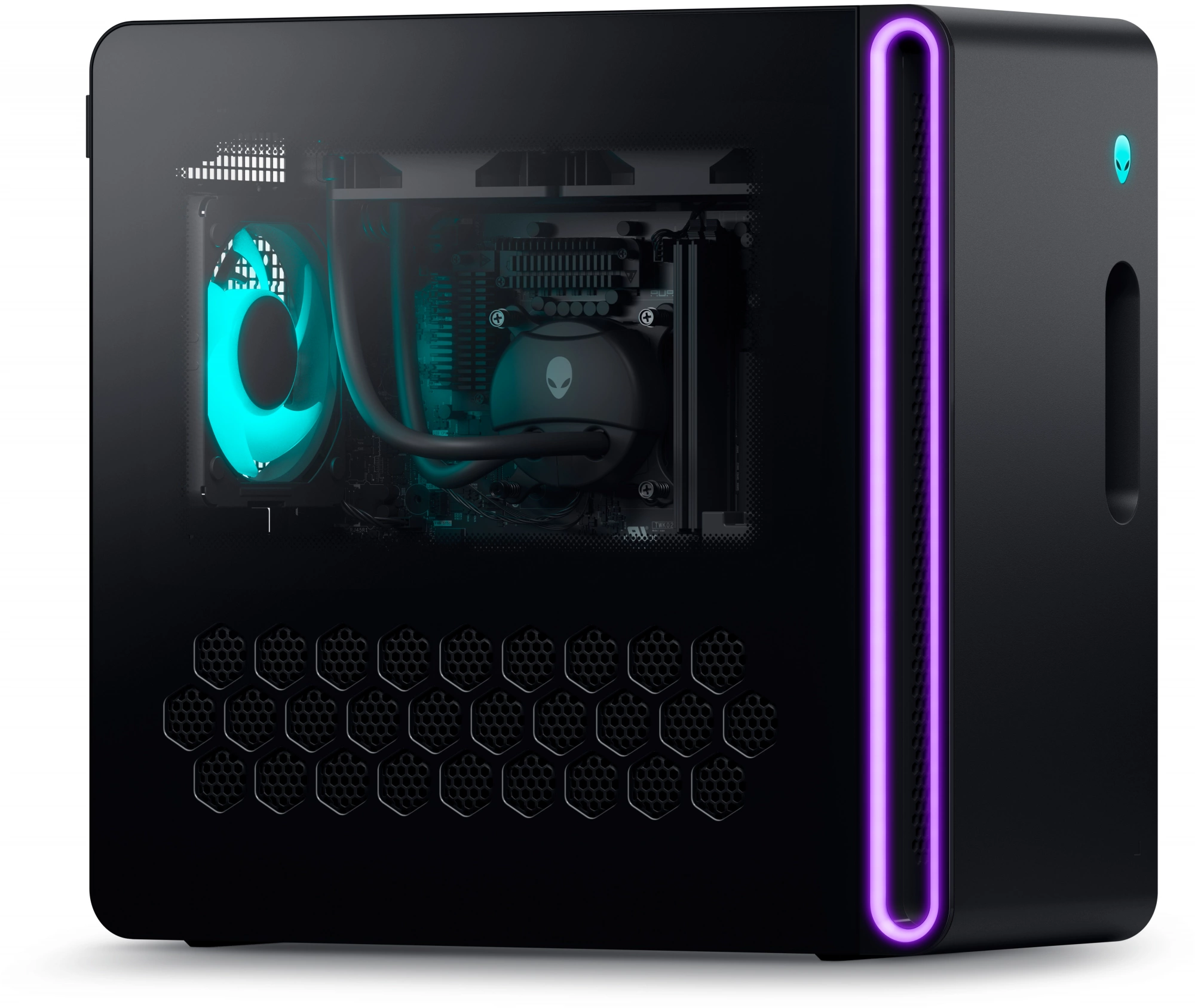 ПК Alienware Aurora R16 MT i7 14700F (2.1) 32Gb SSD1Tb RTX4070Ti Super 16Gb Windows 11 Home GbitEth WiFi BT 1000W мышь клавиатура черный (R16-7241)