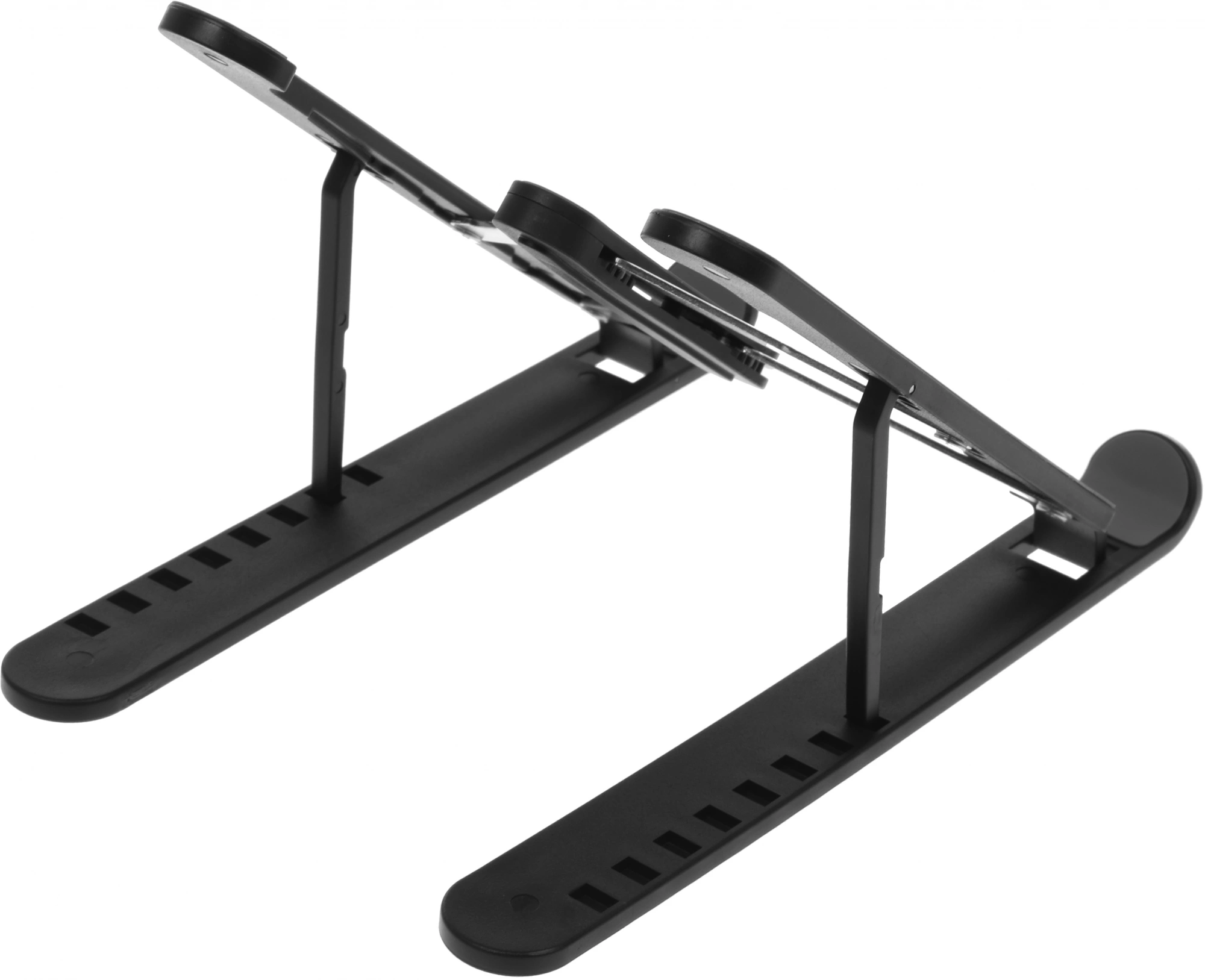 Подставка для ноутбука Buro BU-LS100 260x20x60мм 220г пластик ABS черный