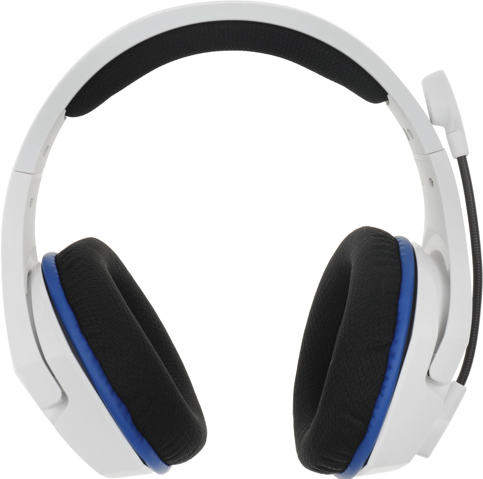Наушники с микрофоном HyperX Stinger Core Wireless PS5 (CS002-WA) белый/голубой мониторные Radio оголовье (4P5J1AA)