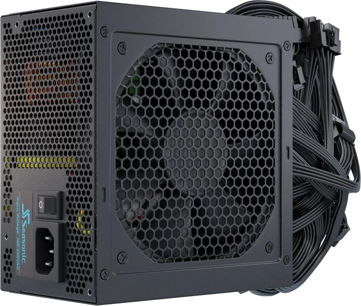 Блок питания Seasonic ATX 750W G12 GC-750 80+ gold (20+4pin) APFC 120mm fan 6xSATA RTL