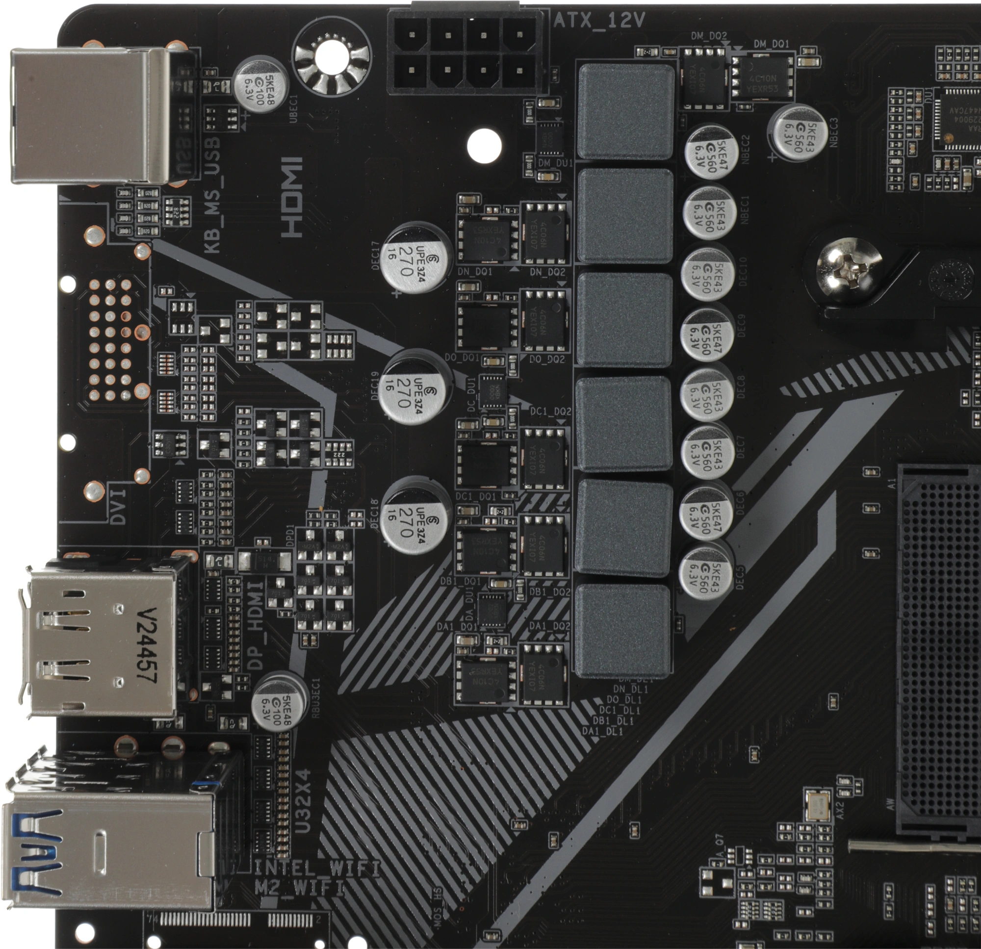 Материнская плата Gigabyte B550M K Soc-AM4 AMD B550 4xDDR4 mATX AC`97 8ch(7.1) GbLAN RAID+HDMI+DP