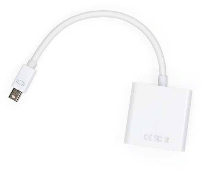 Переходник видео Premier 6-912 miniDisplayport (m)/VGA (f) 0.15м. белый