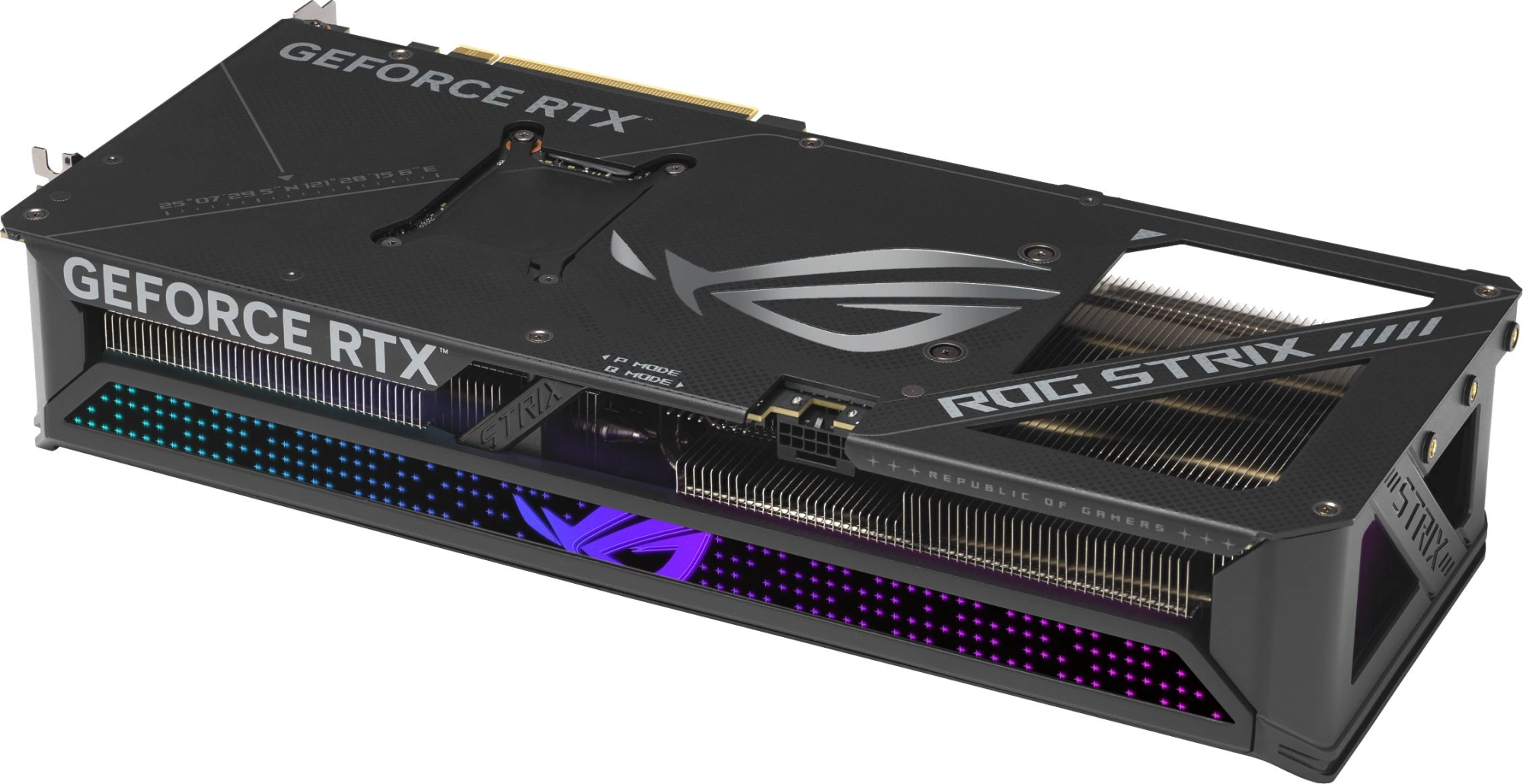 Видеокарта Asus PCI-E 5.0 ROG-STRIX-RTX5070TI-O16G-GAMING NVIDIA GeForce RTX 5070TI 16Gb 256bit GDDR7 2602/28000 HDMIx2 DPx3 HDCP Ret