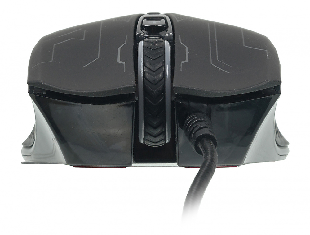 Мышь A4Tech Bloody Q51 черный/рисунок оптическая 6200dpi USB 8but