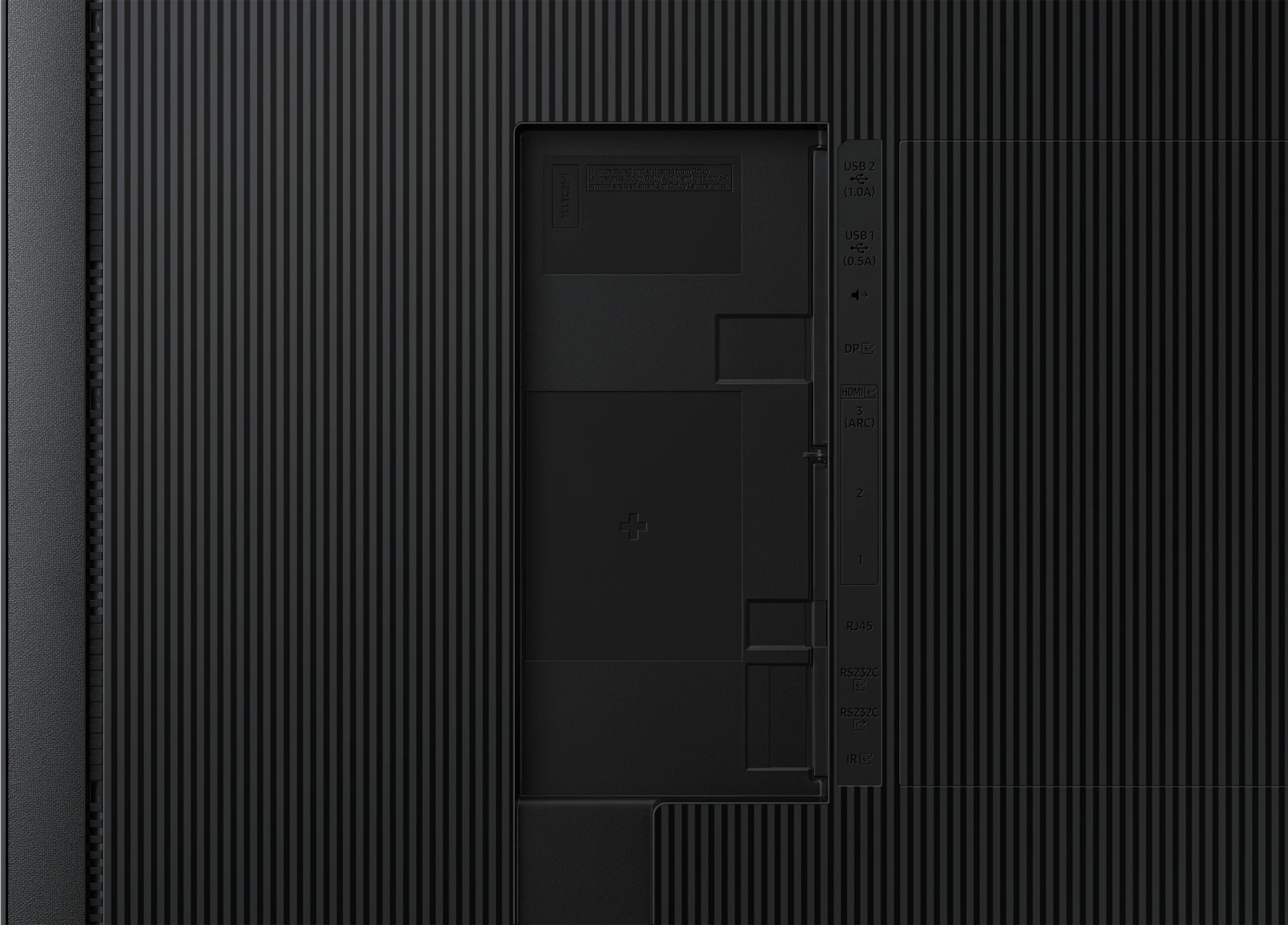 Панель Samsung 50" QM50C черный VA LED 8ms 16:9 HDMI M/M матовая 4000:1 500cd 178гр/178гр 3840x2160 DP RCA Да 4K USB 18.1кг