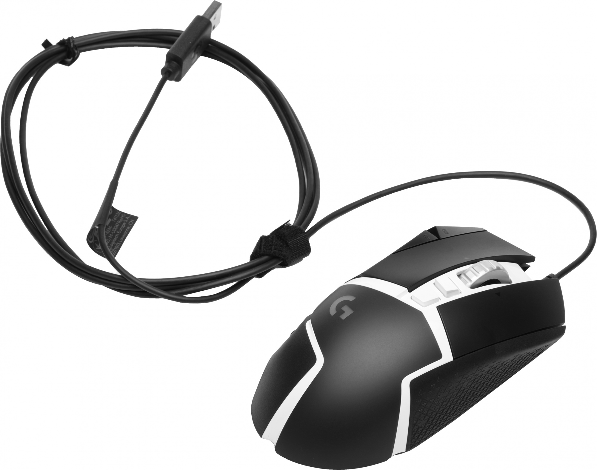 Мышь Logitech G502 SE Hero черный/белый лазерная 25600dpi USB 11but (910-005732)