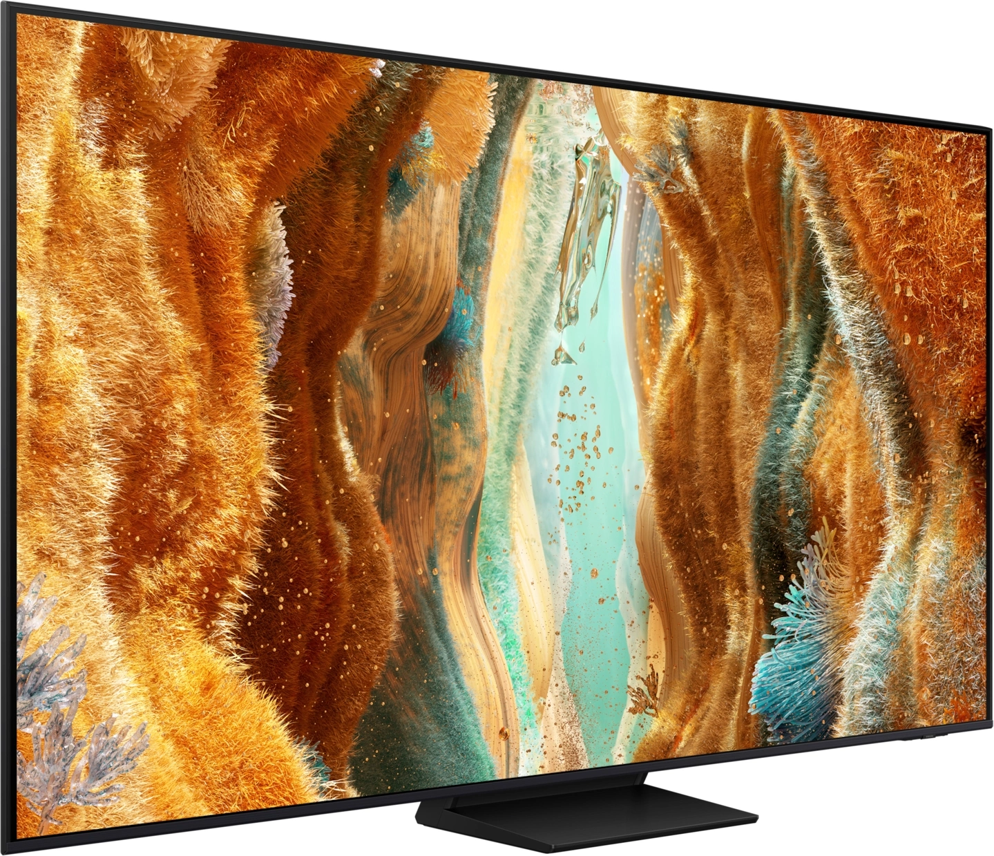 Телевизор QLED Samsung 75" QE75QN70FAUXRU Series 7 черный 4K Ultra HD 120Hz DVB-T2 DVB-C DVB-S2 USB WiFi Smart TV (RUS)