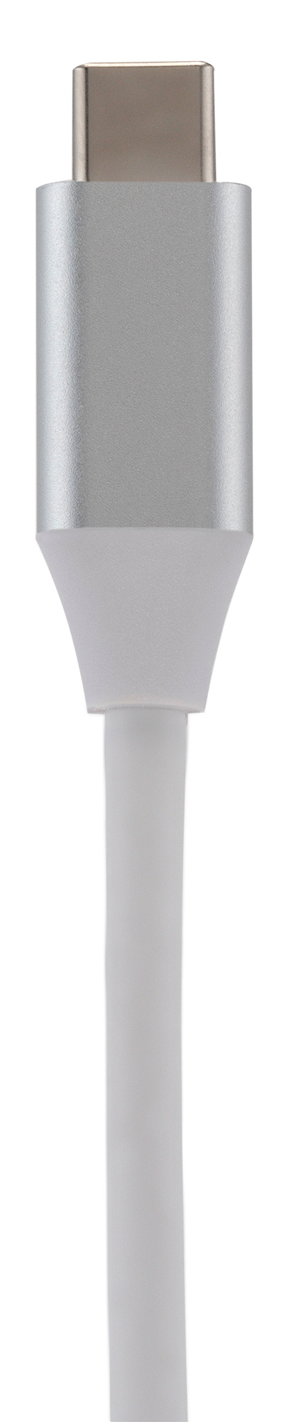 Устройство чтения карт памяти USB Type-C Digma CR-C2501-S серебристый