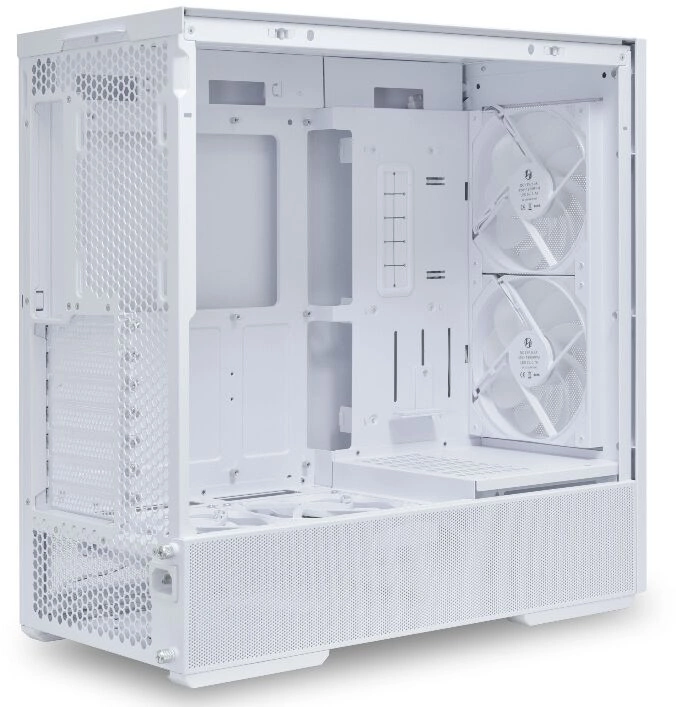 Корпус Lian-Li Lancool 207 белый без БП ATX 4x120mm 2x140mm 2xUSB3.0 audio bott PSU