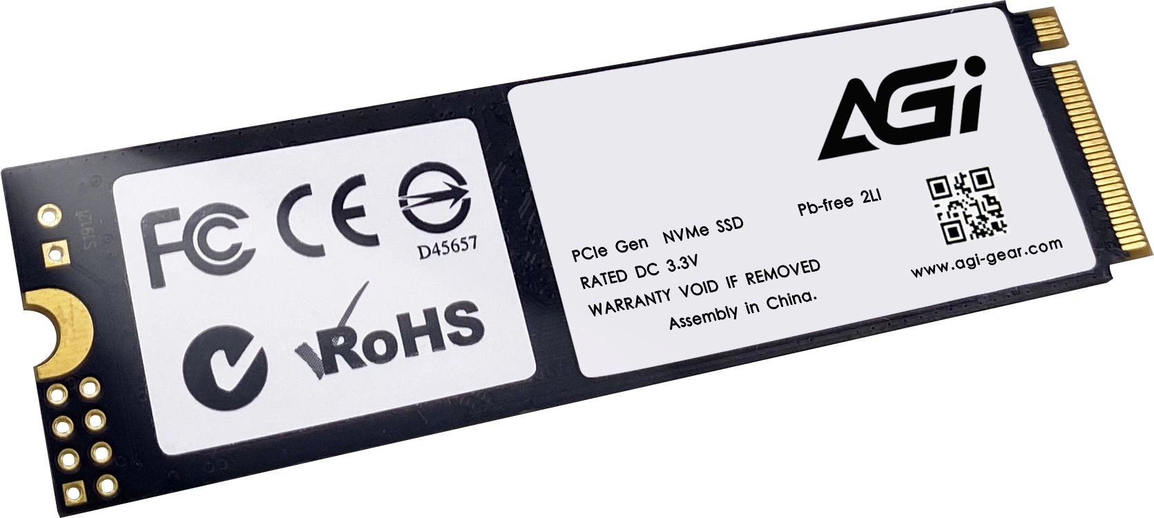 Накопитель SSD AGi PCIe 4.0 x4 1TB AGI1T0G43AI818 AI818 M.2 2280
