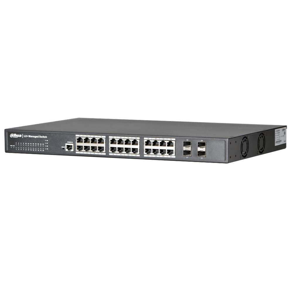 Коммутатор PoE DH-PFS5424-24T 20x10/100/1000BASE-T, 4xCombo 1000BASE-T/SFP