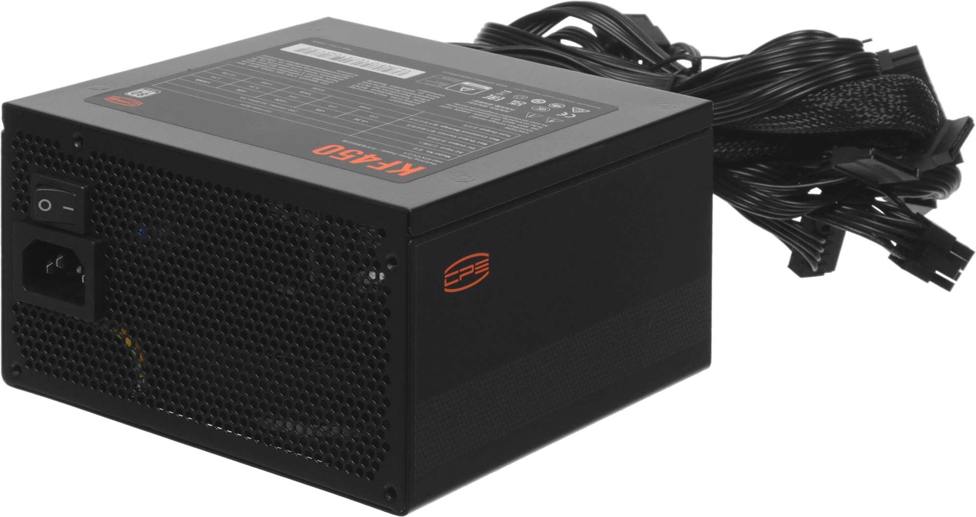 Блок питания PcCooler ATX 450W F450 80+ white (20+4pin) APFC 120mm fan 6xSATA RTL