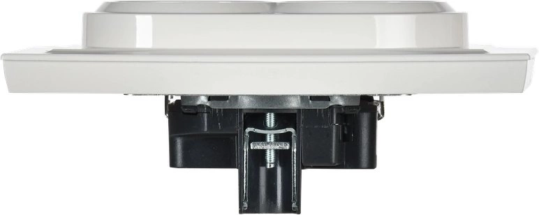 Розетка силов. IEK Brite РС12-3-БрБ BR-R21-16-K01-F 2розет. двойн. скрыт. зазем. IP20 белый (упак.:1шт)