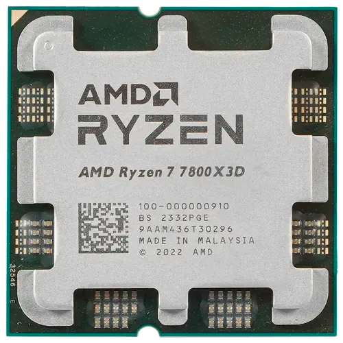 Процессор/ APU AM5 AMD Ryzen 7 7800X3D (8C/16T, 4.2/5.0GHz, 96MB, 120W,Radeon Graphic) OEM