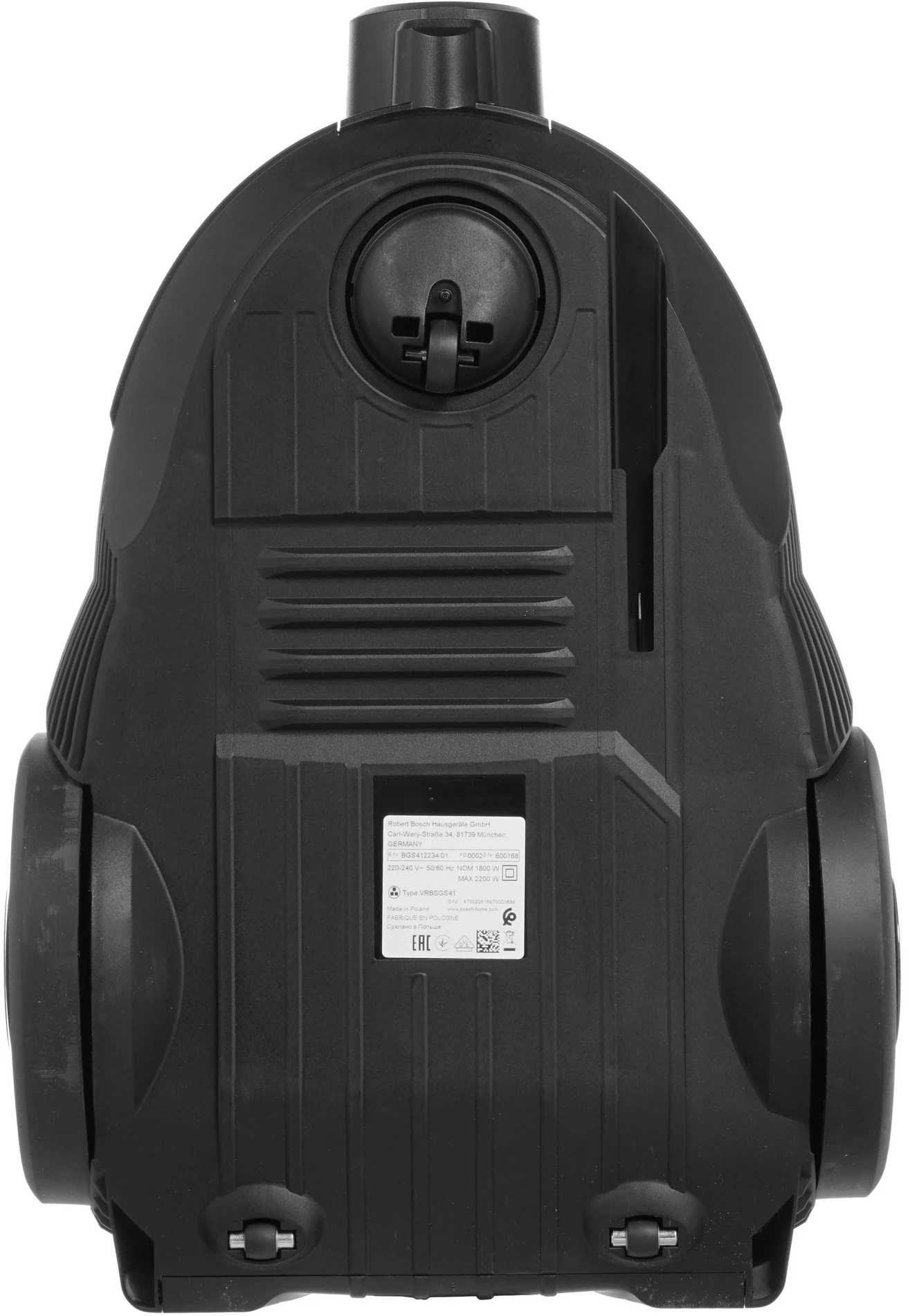 Пылесос Bosch BGS412234 2200Вт черный