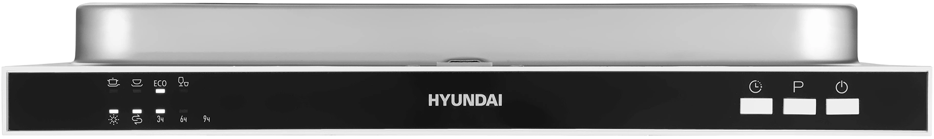 Посудомоечная машина встраив. Hyundai HBD 441 2100Вт узкая серебристый
