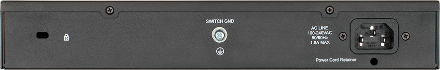 Коммутатор D-Link DGS-1100-18PV2/A (L2) 16x1Гбит/с 2xКомбо(1000BASE-T/SFP) 2SFP 130W настраиваемый