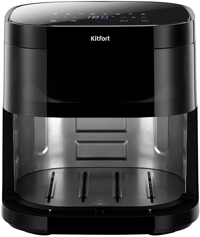Аэрогриль Kitfort КТ-2291 1700Вт красный/черный