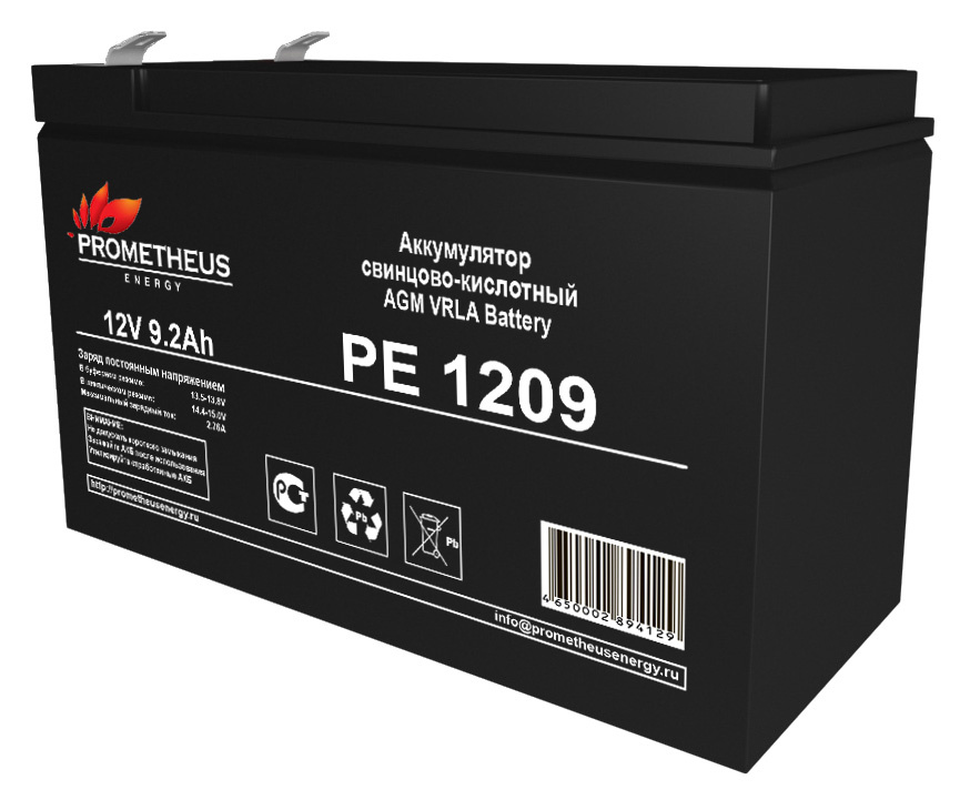 Батарея для ИБП Prometheus Energy PE 1209 12В 9Ач