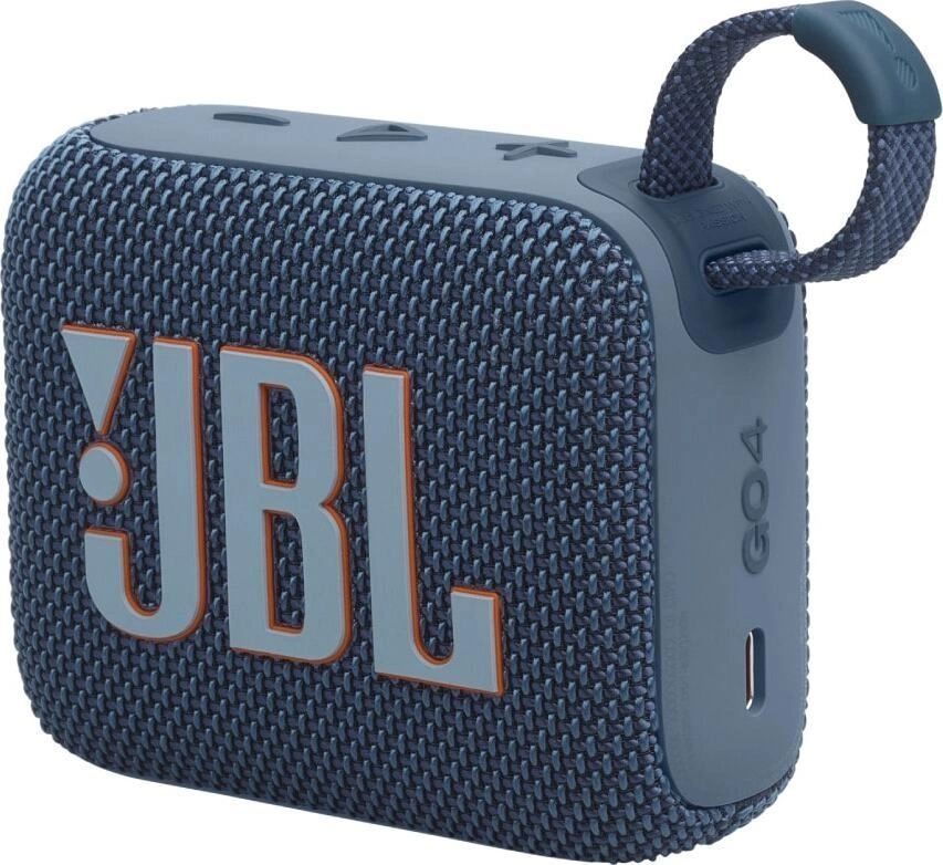 Колонка порт. JBL GO 4 синий 4.2W 1.0 BT 850mAh (JBLGO4BLU)