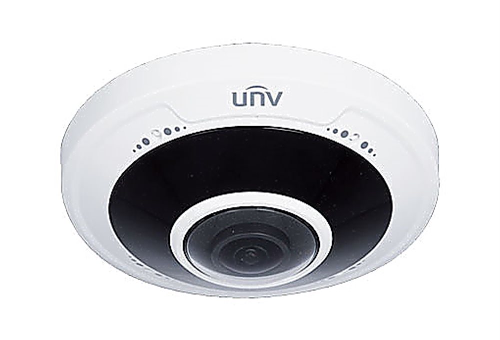 IPC815SB-ADF14K-I0 - Видеокамера Fisheye IP видеокамера антивандальная 1/2.8" 5 Мп КМОП @ 30 к/с, ИК-подсветка до 10м., 0.01 Лк @F2.0, объектив 1.4 мм