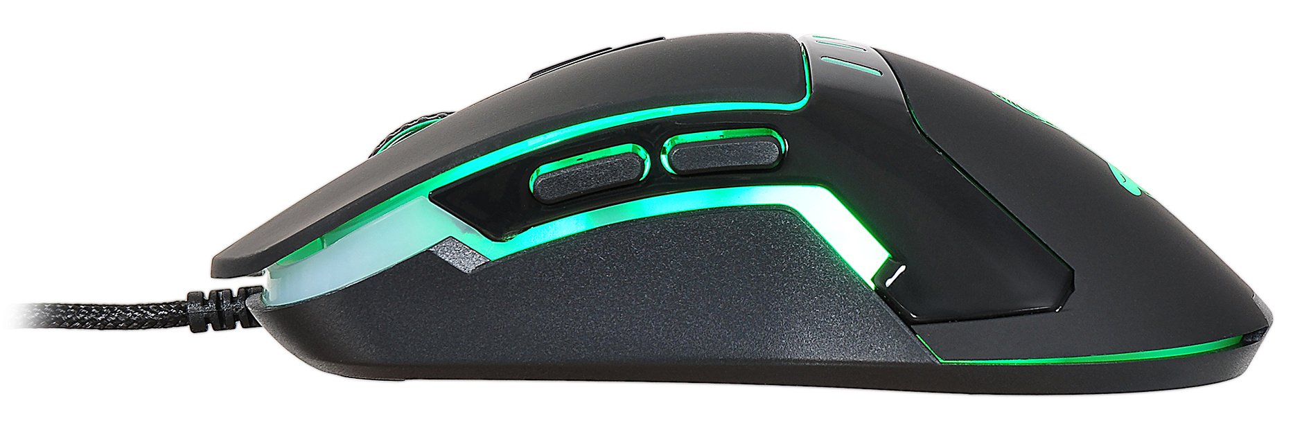 Мышь Оклик 865G Snake черный оптическая 2400dpi USB для ноутбука 6but (368643)