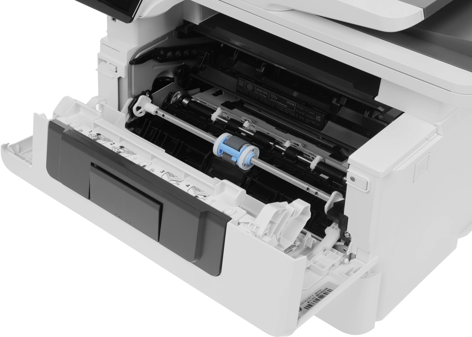 МФУ лазерный HP LaserJet Pro 4103fdw (2Z629A) A4 Duplex Net WiFi белый