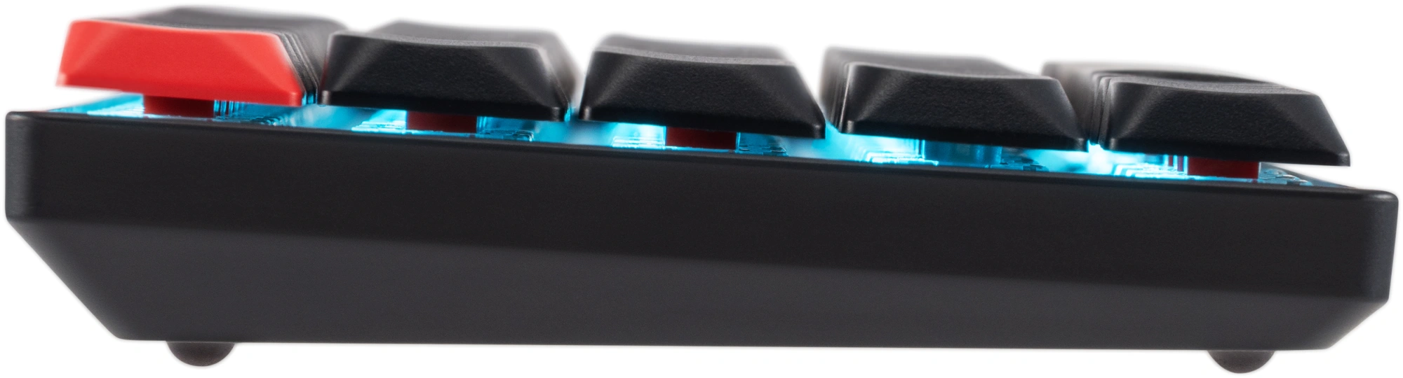 Клавиатура Acer Nitro OKR400 механическая черный USB беспроводная BT/Radio Multimedia for gamer LED (ZL.KBDEE.01A) кабель 1.5м
