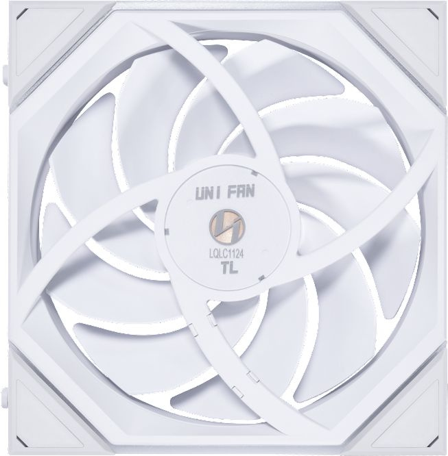 Вентилятор для корпуса Lian-Li Uni Fan TL 120 ARGB 120х120x28 белый 7-pin 33дБ (G99.12TL1W.00) Ret