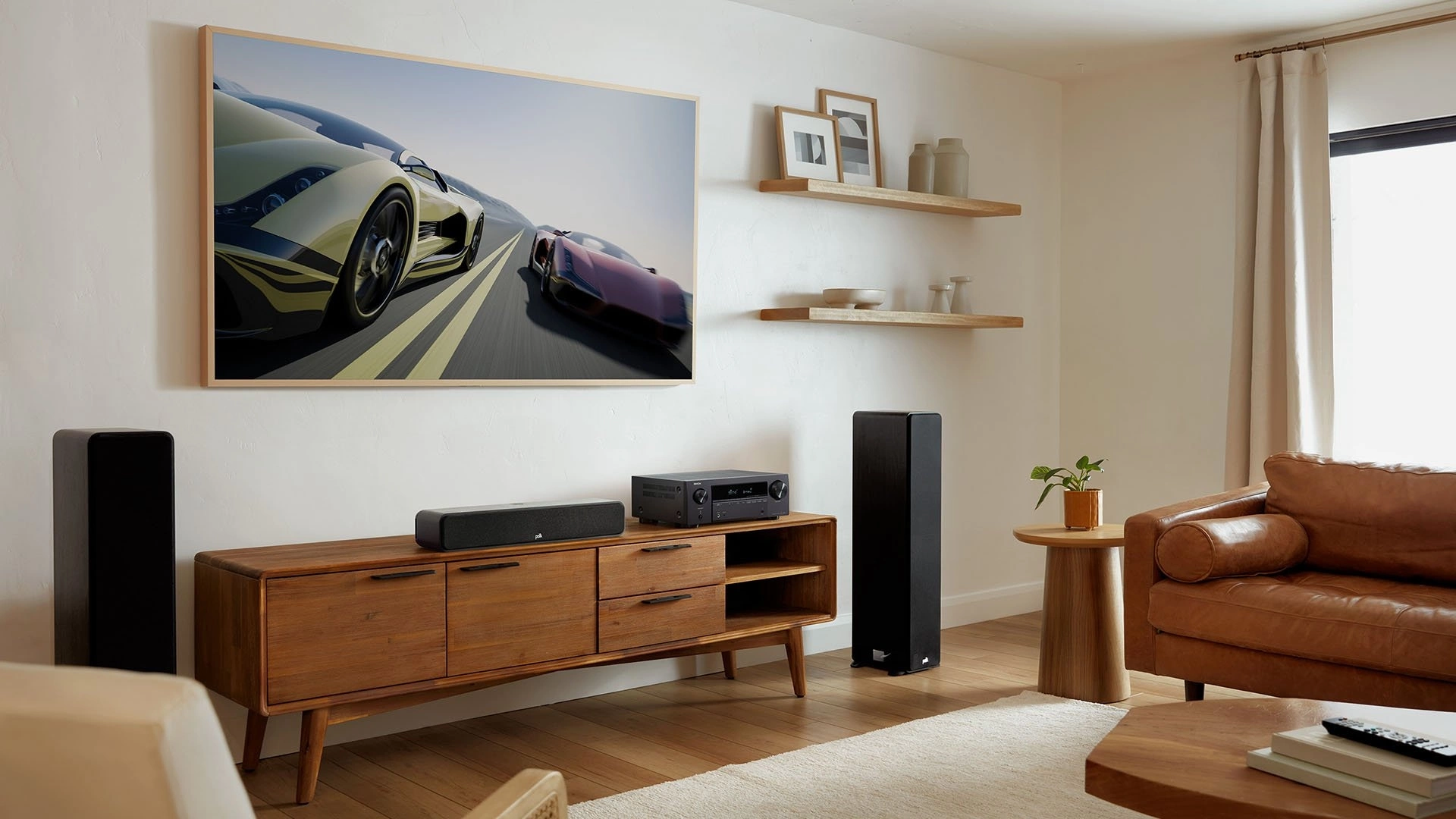 Ресивер AV Denon AVR-X580BT 5.1 черный