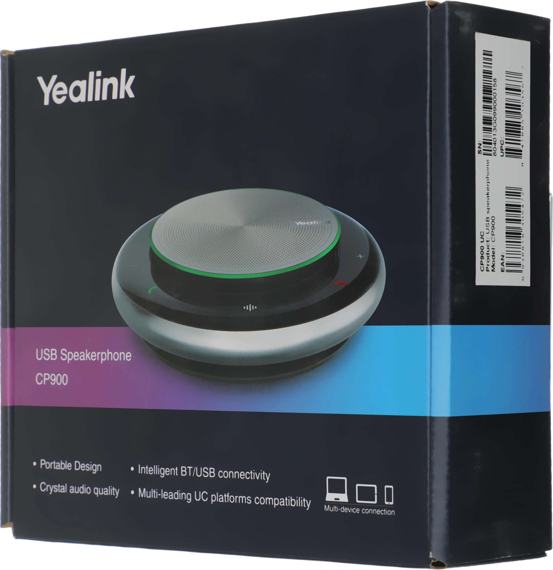 Спикерфон Yealink черный (CP900 UC)