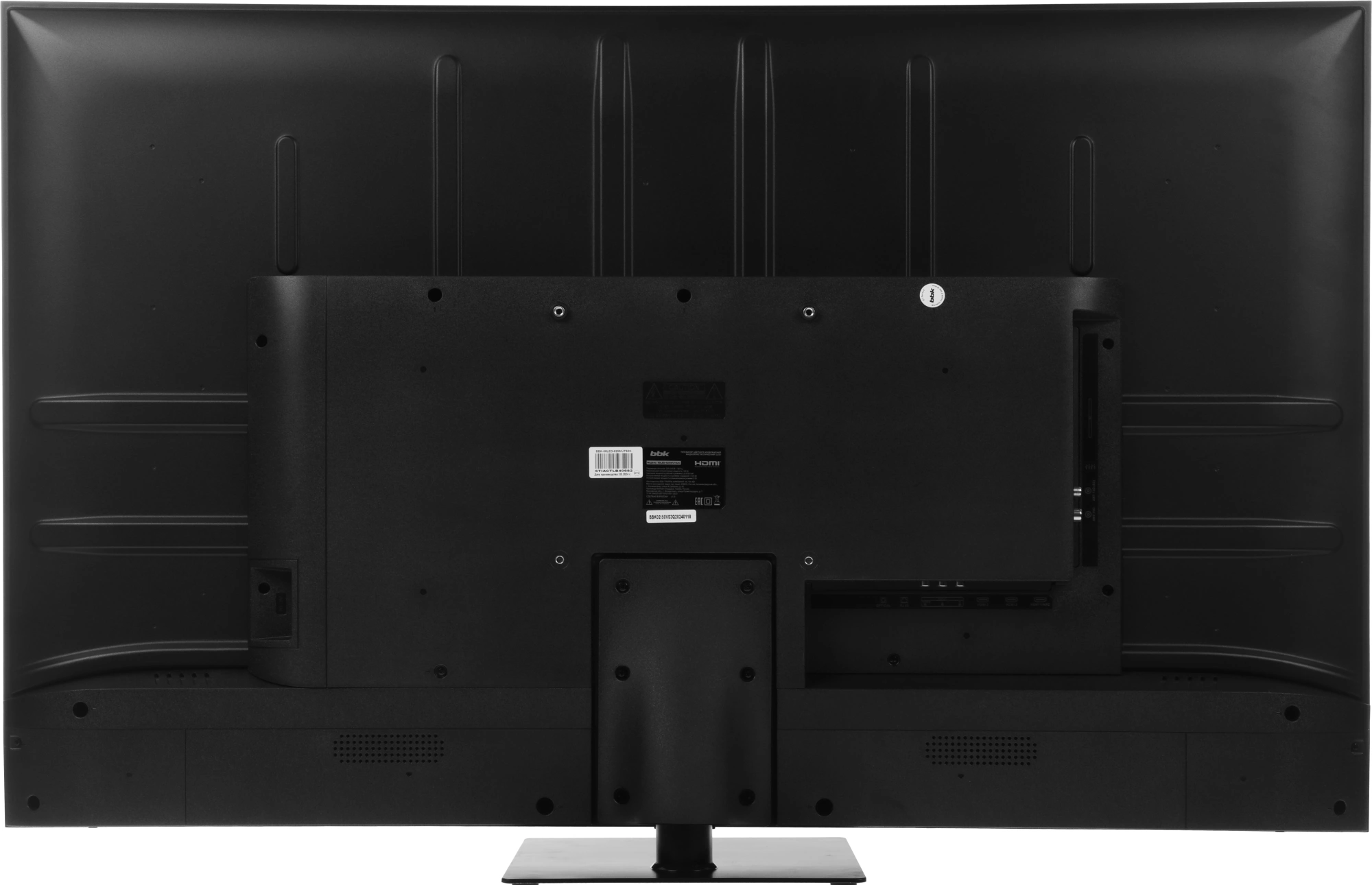 Телевизор QLED BBK 50" 50LED-8259/UTS2C (B) Frameless черный/черный 4K Ultra HD 60Hz DVB-T2 DVB-C DVB-S2 USB WiFi Smart TV (RUS)