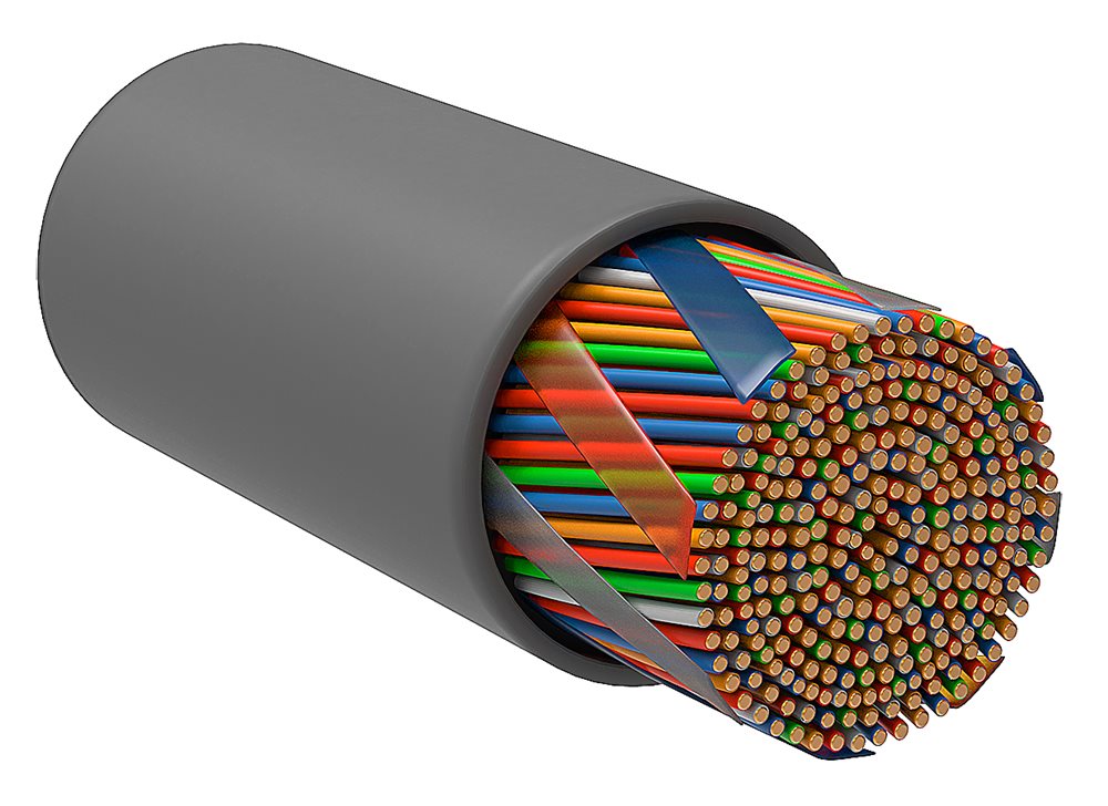 LC1-C5E25-121 - ITK Витая пара U/UTP кат.5E 25х2х24AWG LSZH серый (500м)