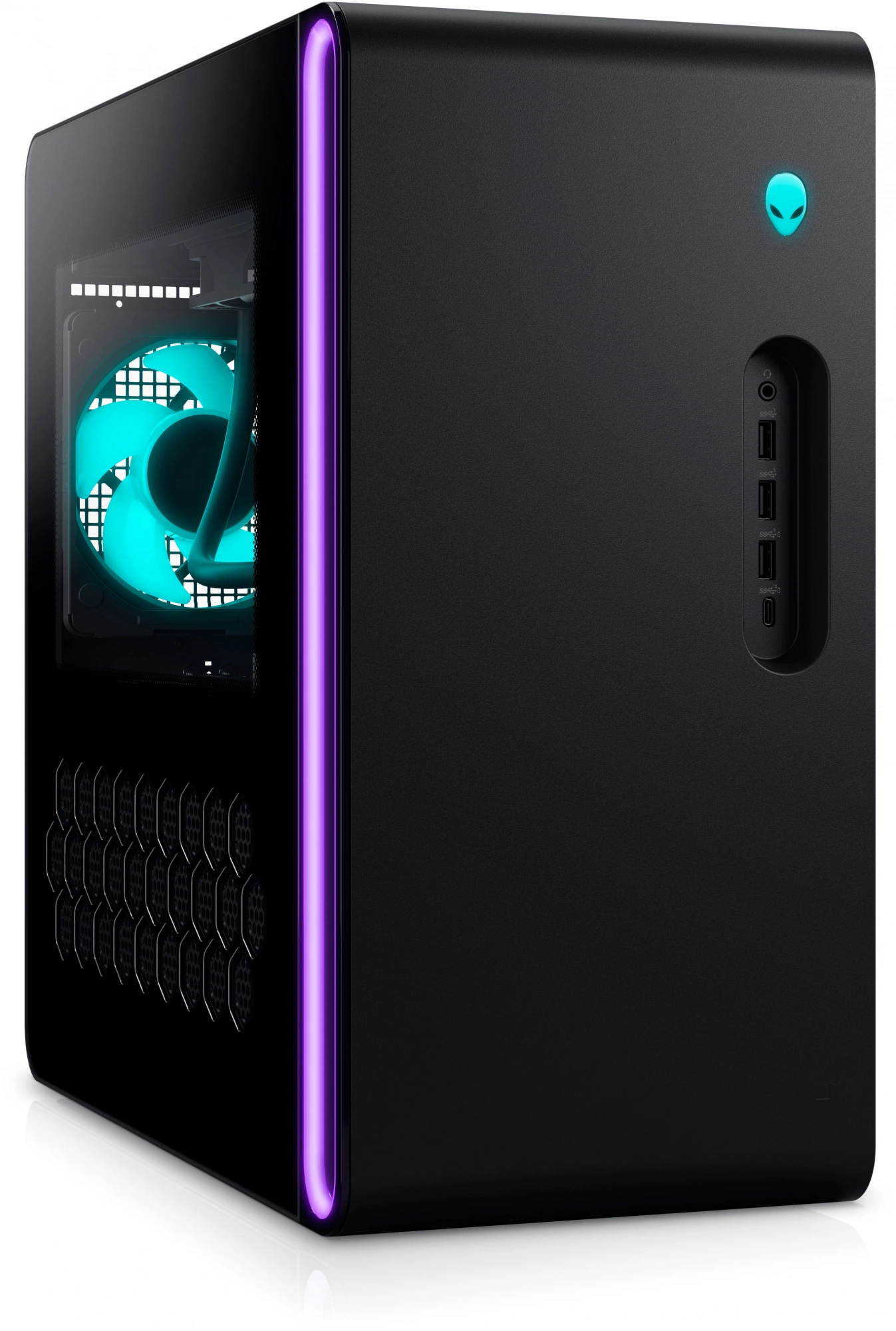 ПК Alienware Aurora R16 MT i7 14700F (2.1) 32Gb SSD1Tb RTX4070Ti Super 16Gb Windows 11 Home GbitEth WiFi BT 1000W мышь клавиатура черный (R16-7241)