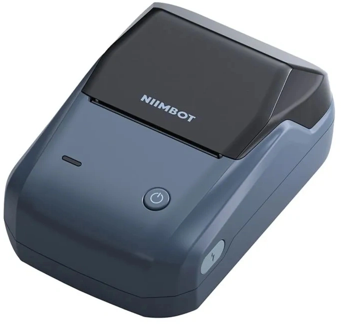 Термопринтер Niimbot B1 (1746799) 203dpi 50мм/с/USB/BT для печ.этик. голубой