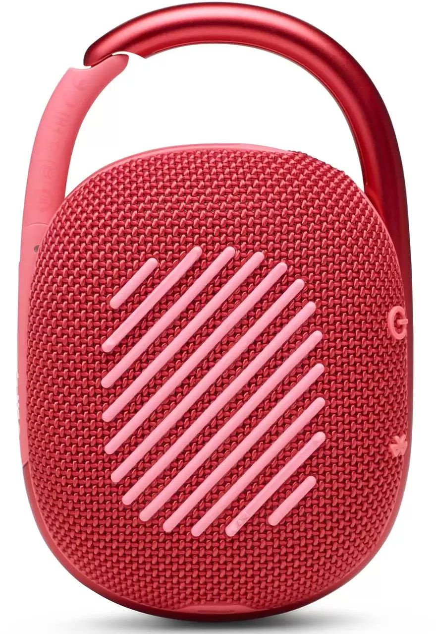 Колонка порт. JBL Clip 4 красный 5W 1.0 BT 15м 500mAh (JBLCLIP4REDAM)